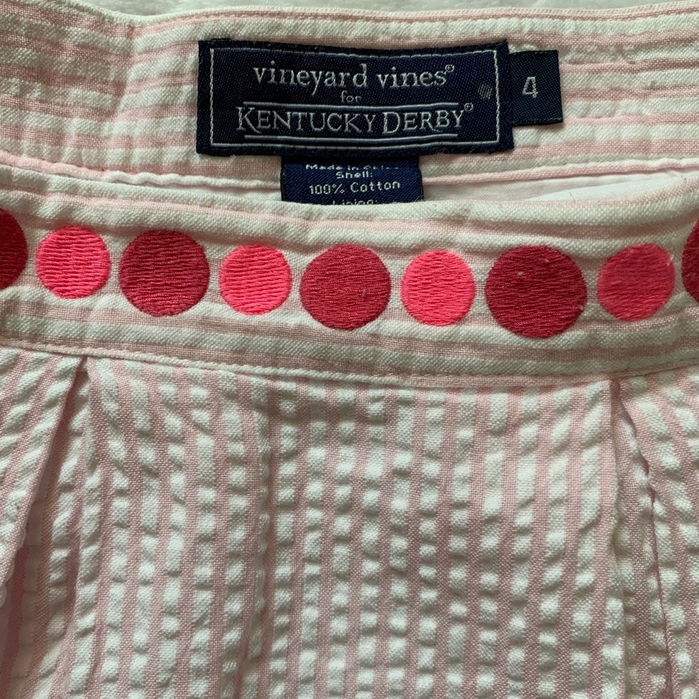 Vineyard Vines A-Line Kentucky Derby Preppy Skirt - Picture 2 of 2